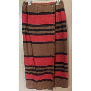 Cambridge Dry Goods Women’s maxi Wrap Skirt Size 6 Western Look